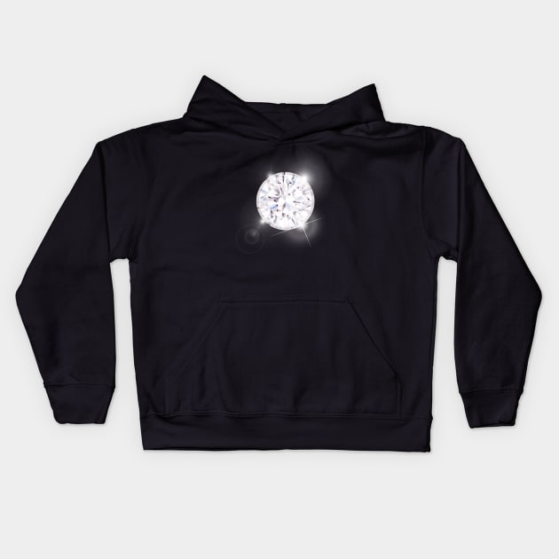 Ithari (the HERO Gem) Kids Hoodie by wantedhero